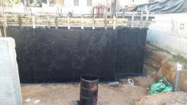 איטום מרתף בהתזה - ביצוע של חברת האיטום "האחים תמם"